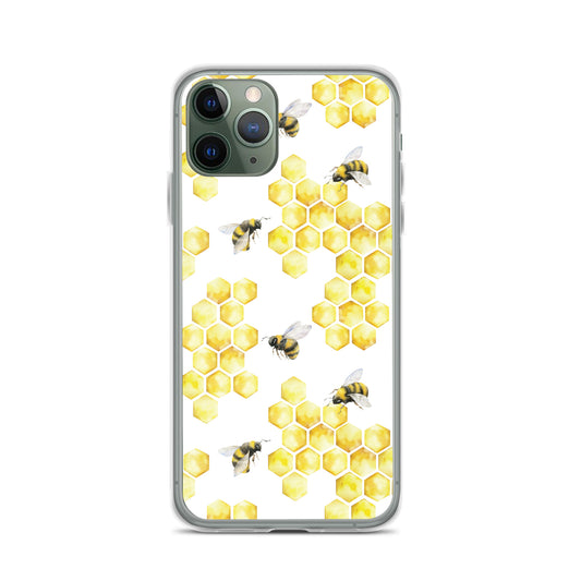 Bee Honeycomb iPhone Case - iphone case gift - christmas gifts - gift ideas - apple phone