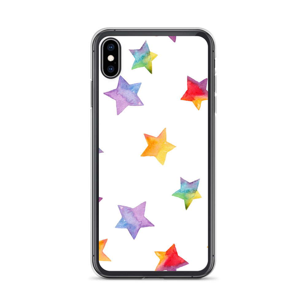 Colorful Stars iPhone Case - iphone case gift - christmas gifts - gift ideas - apple phone