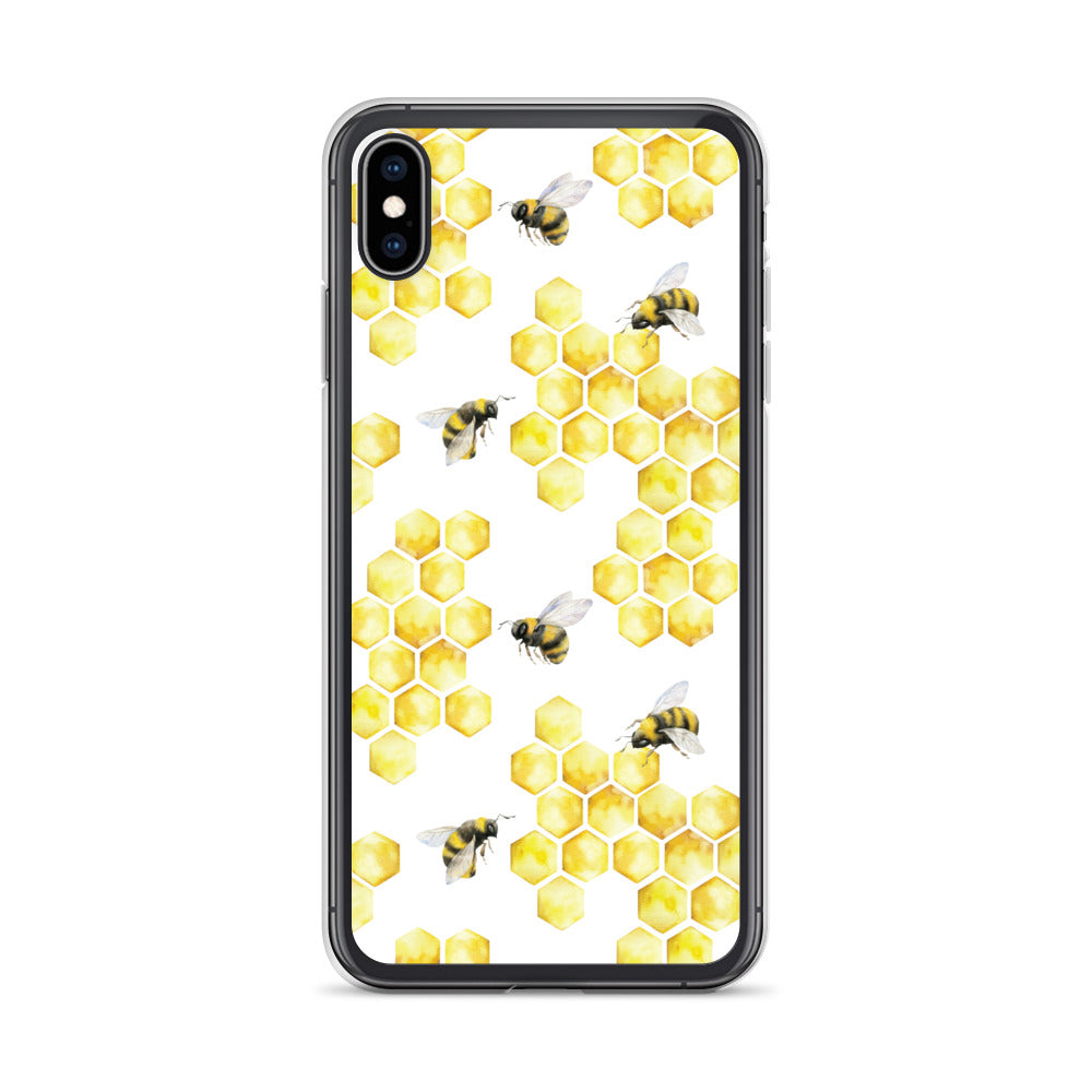 Bee Honeycomb iPhone Case - iphone case gift - christmas gifts - gift ideas - apple phone