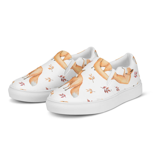 Fox Women’s slip-on canvas shoes