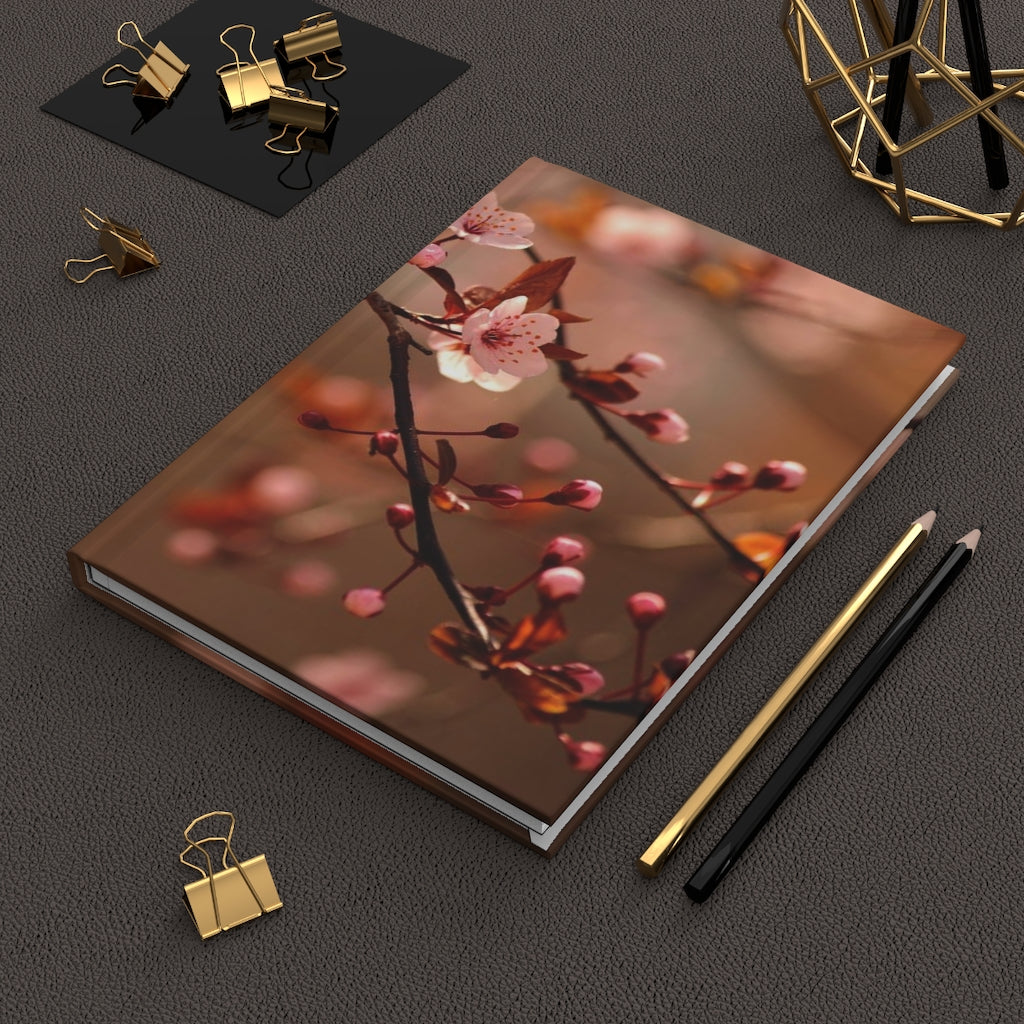 Cherry Blossom Notebook Hardcover Journal Matte