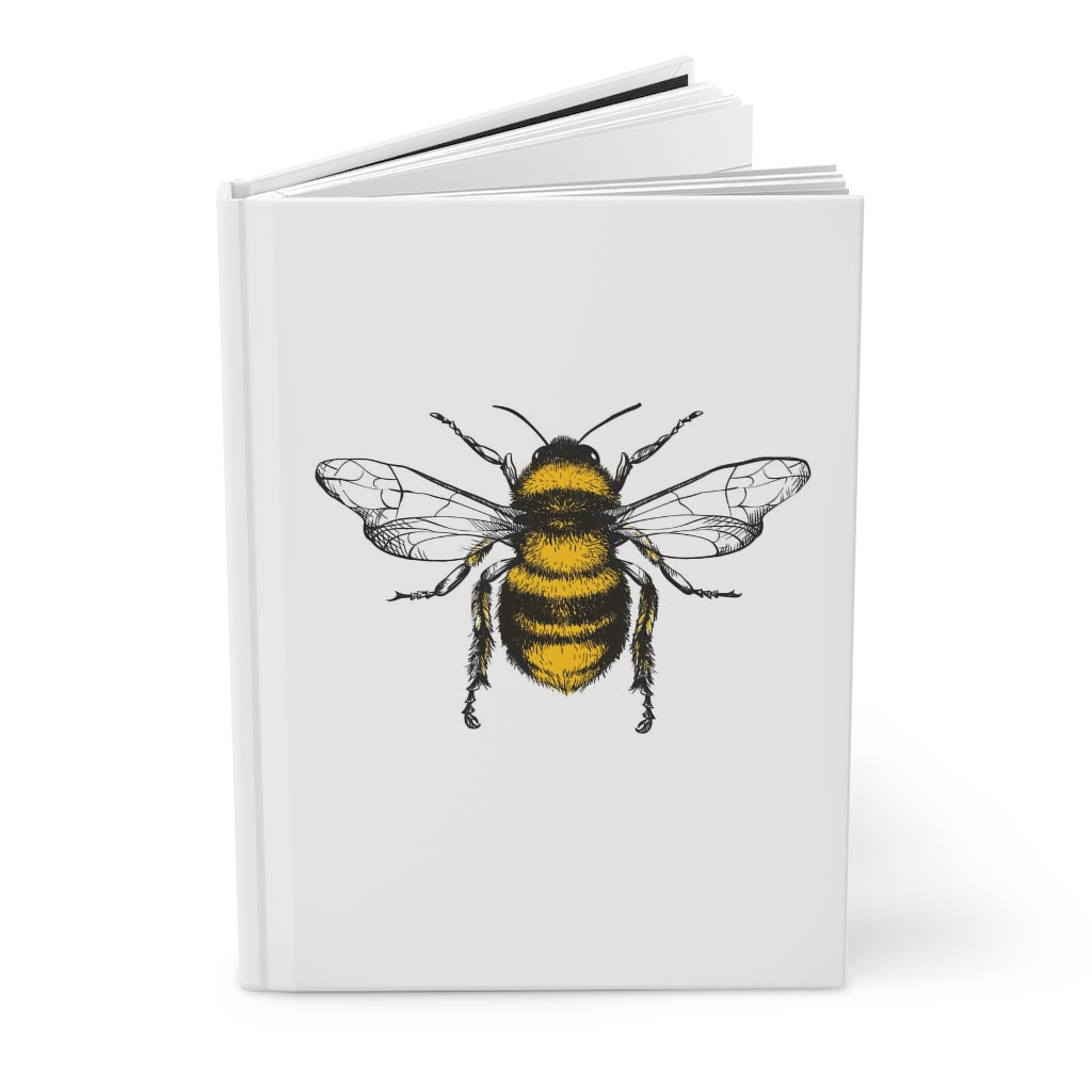 Bee Notebook Hardcover Journal Matte