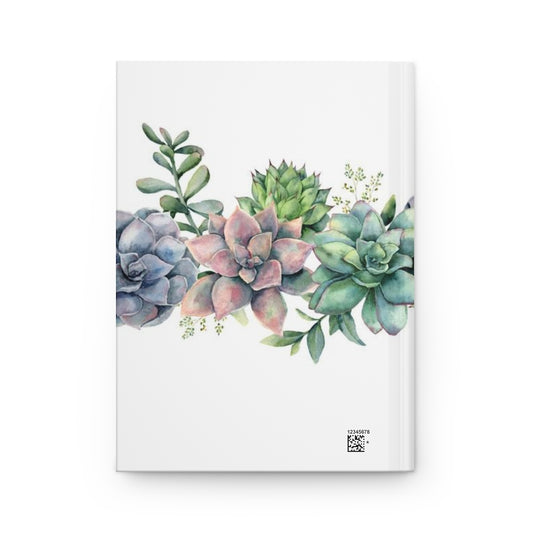 Succulent Hardcover Journal Matte