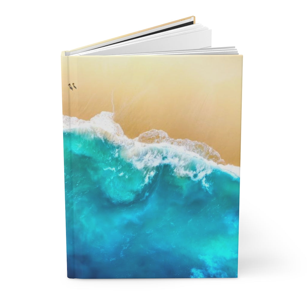 Beach Ocean Notebook Hardcover Journal Matte