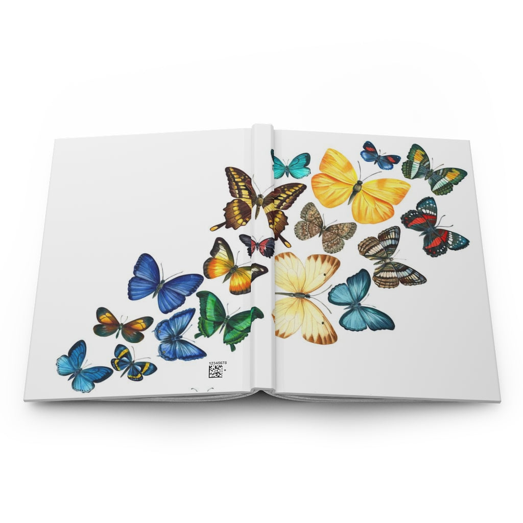 Butterfly Hardcover Journal Matte