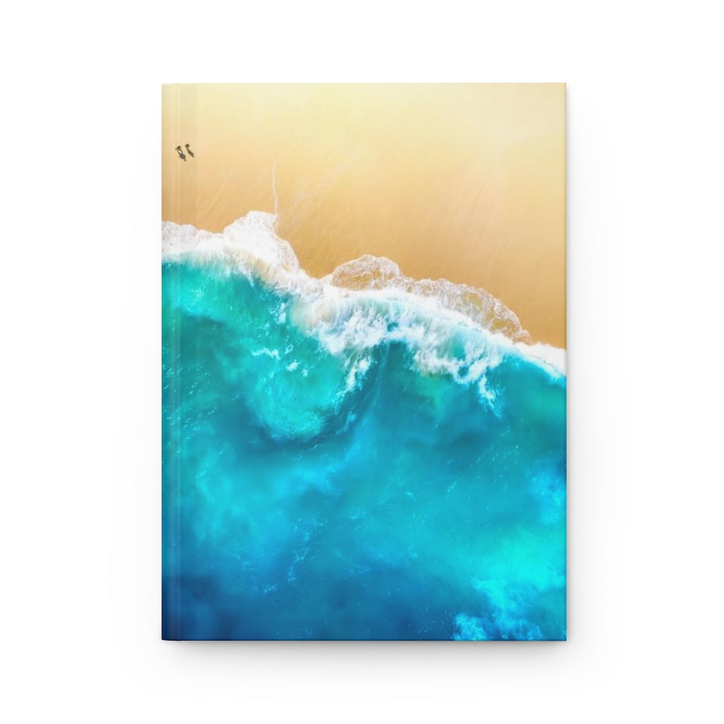 Beach Ocean Notebook Hardcover Journal Matte