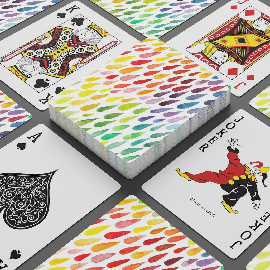 Raindrop Playing Cards - Poker Cards