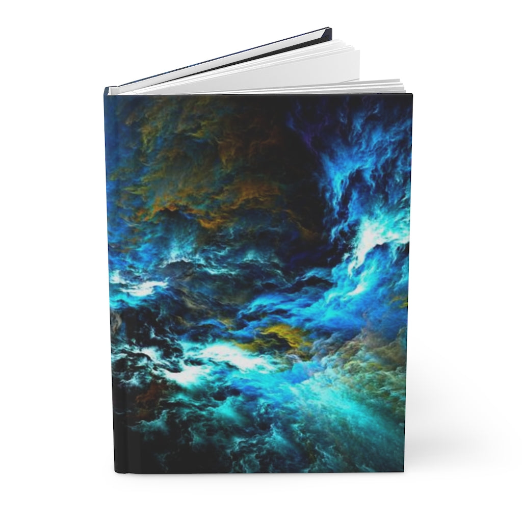 Space Nebula Notebook Hardcover Journal Matte