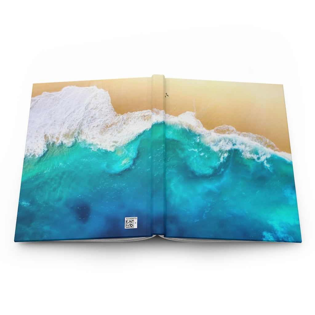 Beach Ocean Notebook Hardcover Journal Matte