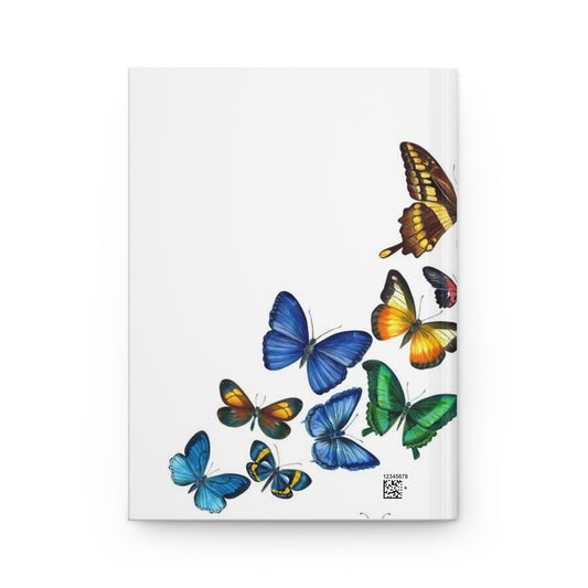 Butterfly Hardcover Journal Matte