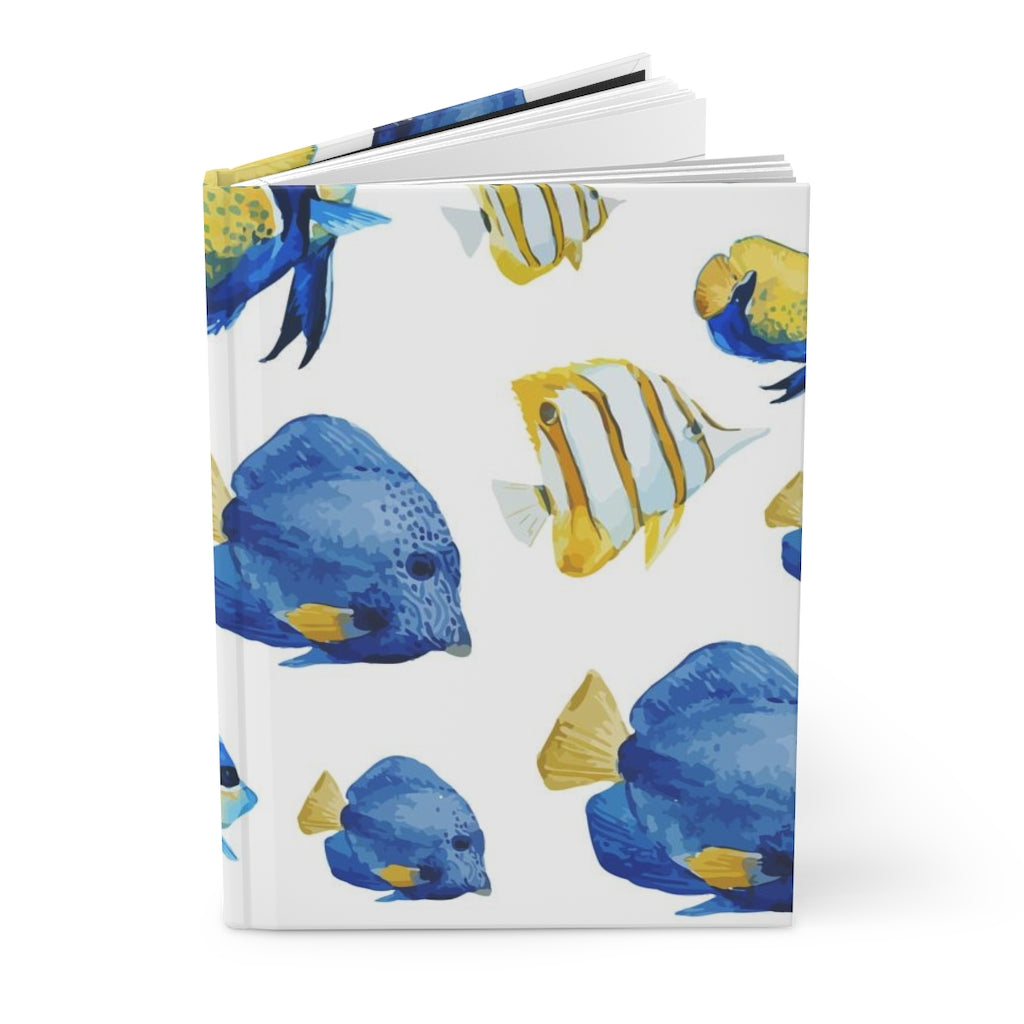 Fish Notebook Hardcover Journal Matte