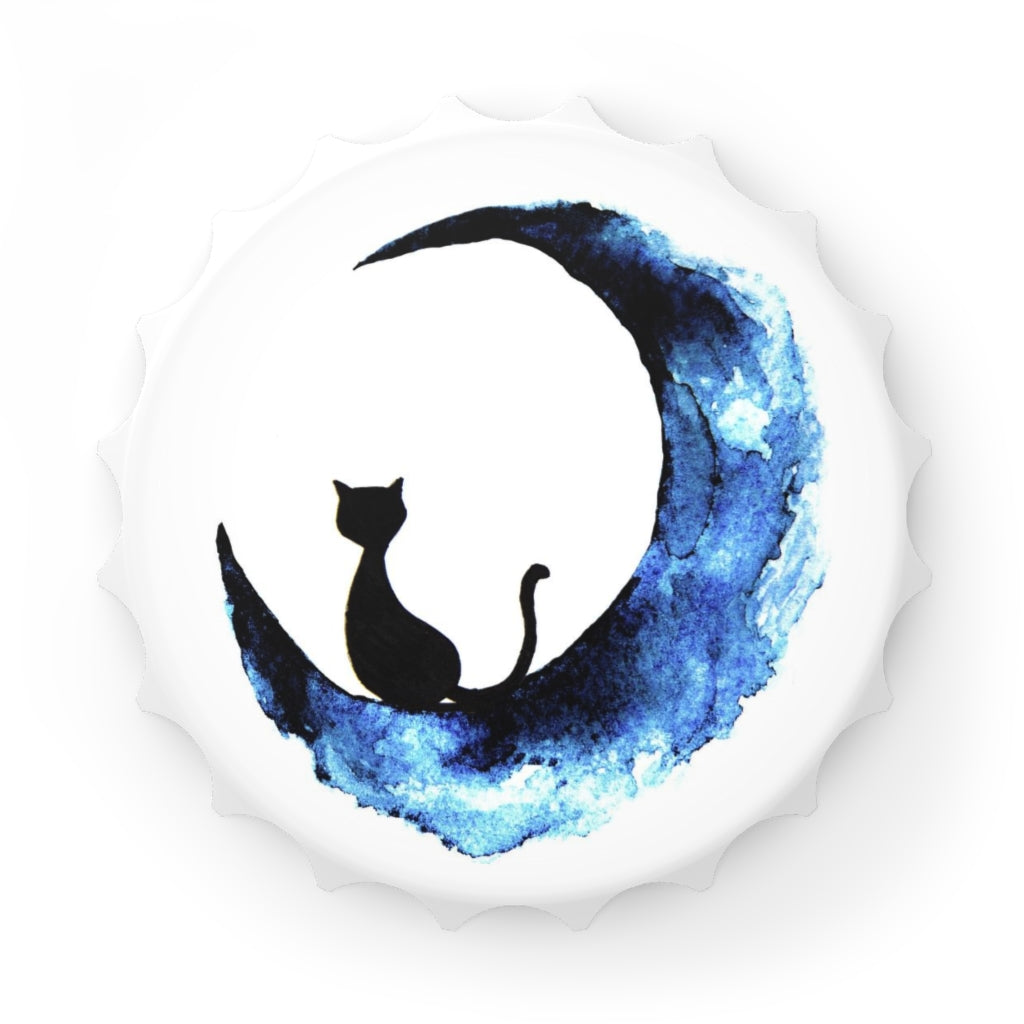 Moon Cat Bottle Opener