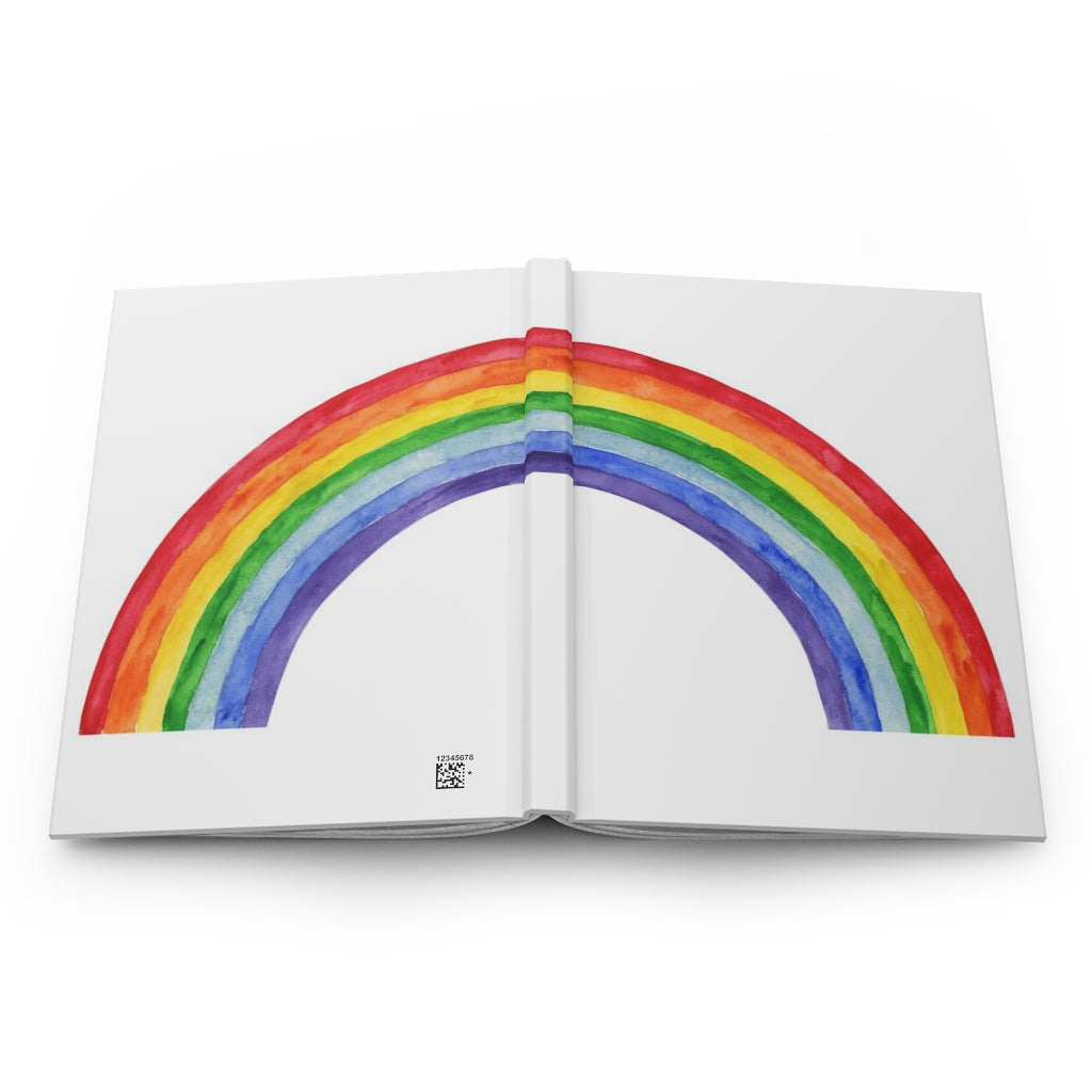 Rainbow Hardcover Journal Matte