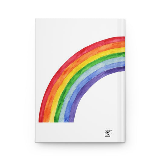 Rainbow Hardcover Journal Matte