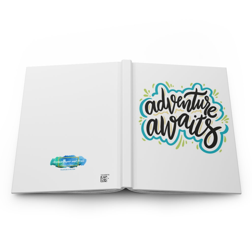 Adventure Awaits Hardcover Journal Matte