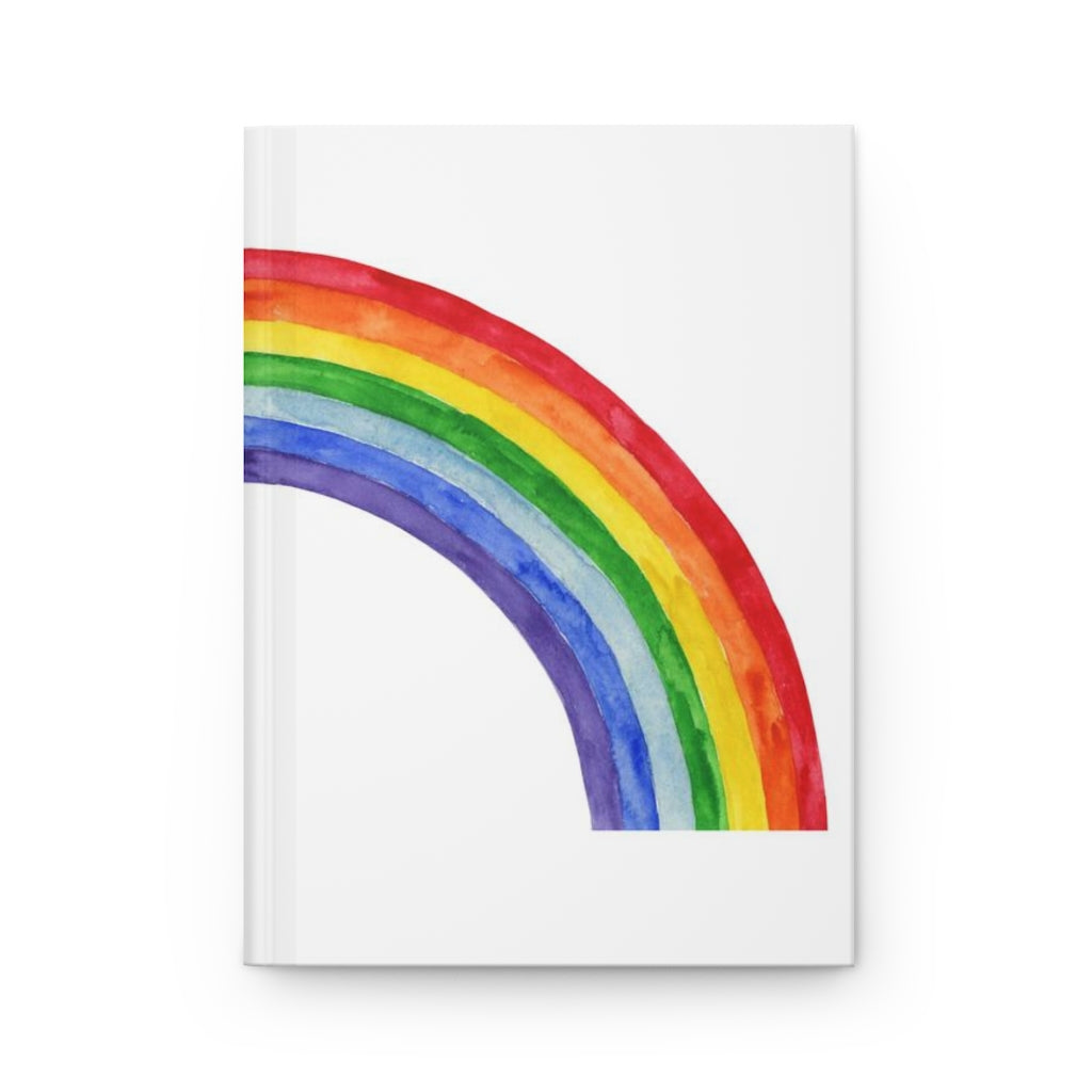 Rainbow Hardcover Journal Matte