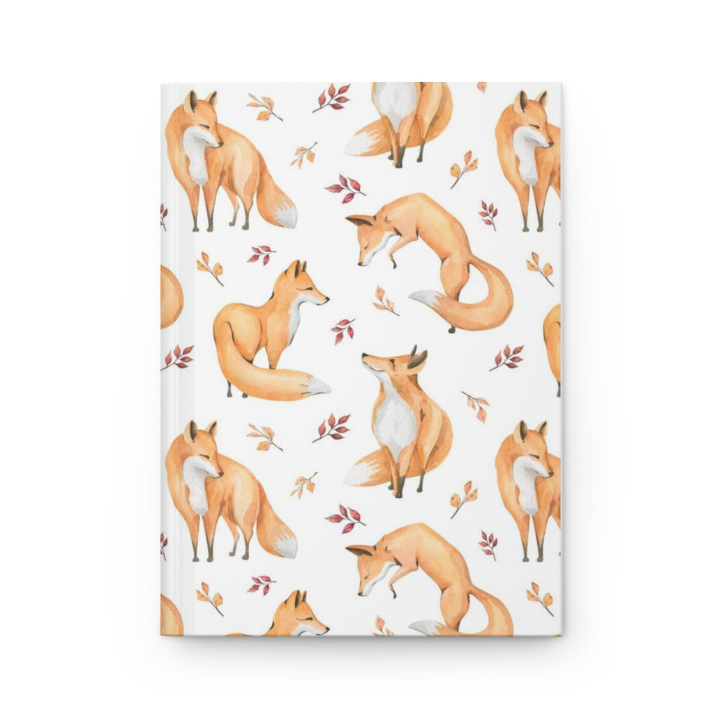 Woodland Fox Notebook Hardcover Journal Matte