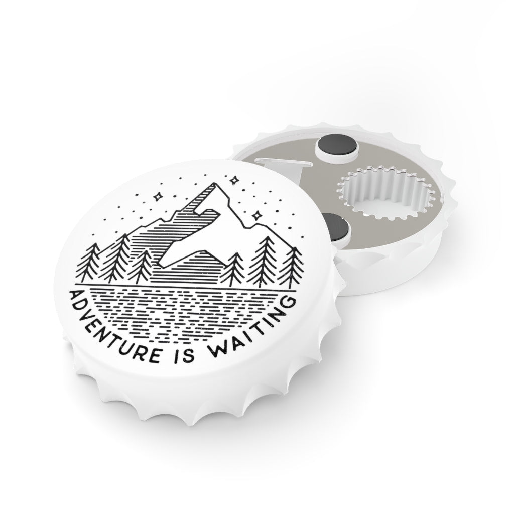 Adventure Is Waiting Bottle Opener