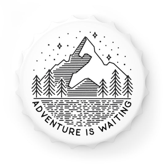 Adventure Is Waiting Bottle Opener