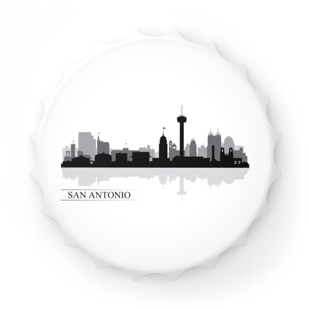 San Antonio Texas Bottle Opener