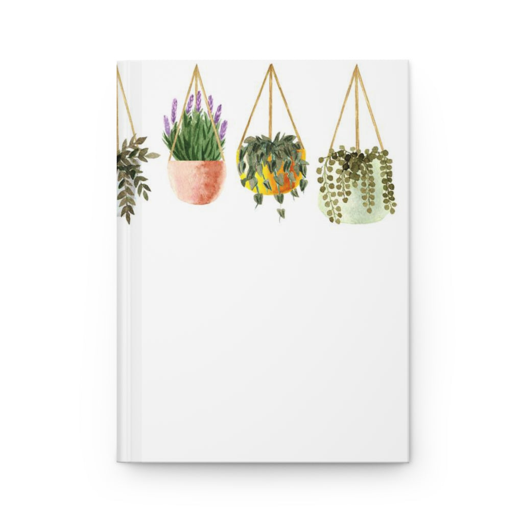 Hanging Plants Hardcover Journal Matte