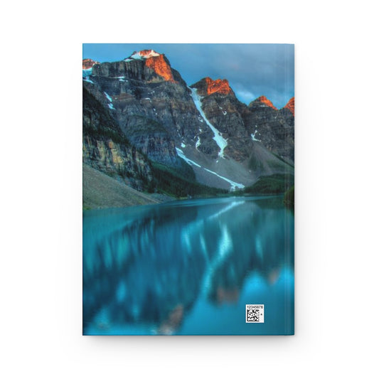 Mountains Scene Notebook Hardcover Journal Matte