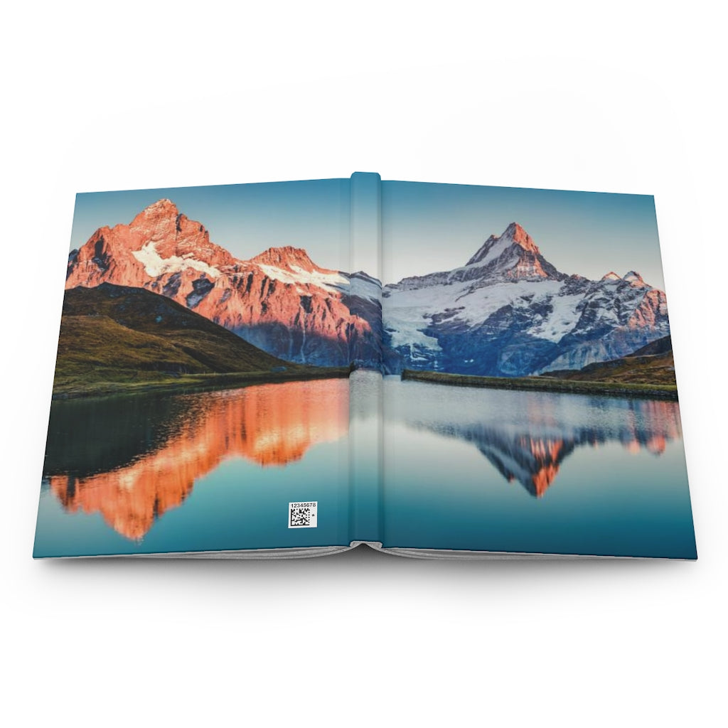 Majestic Mountains Notebook Hardcover Journal Matte