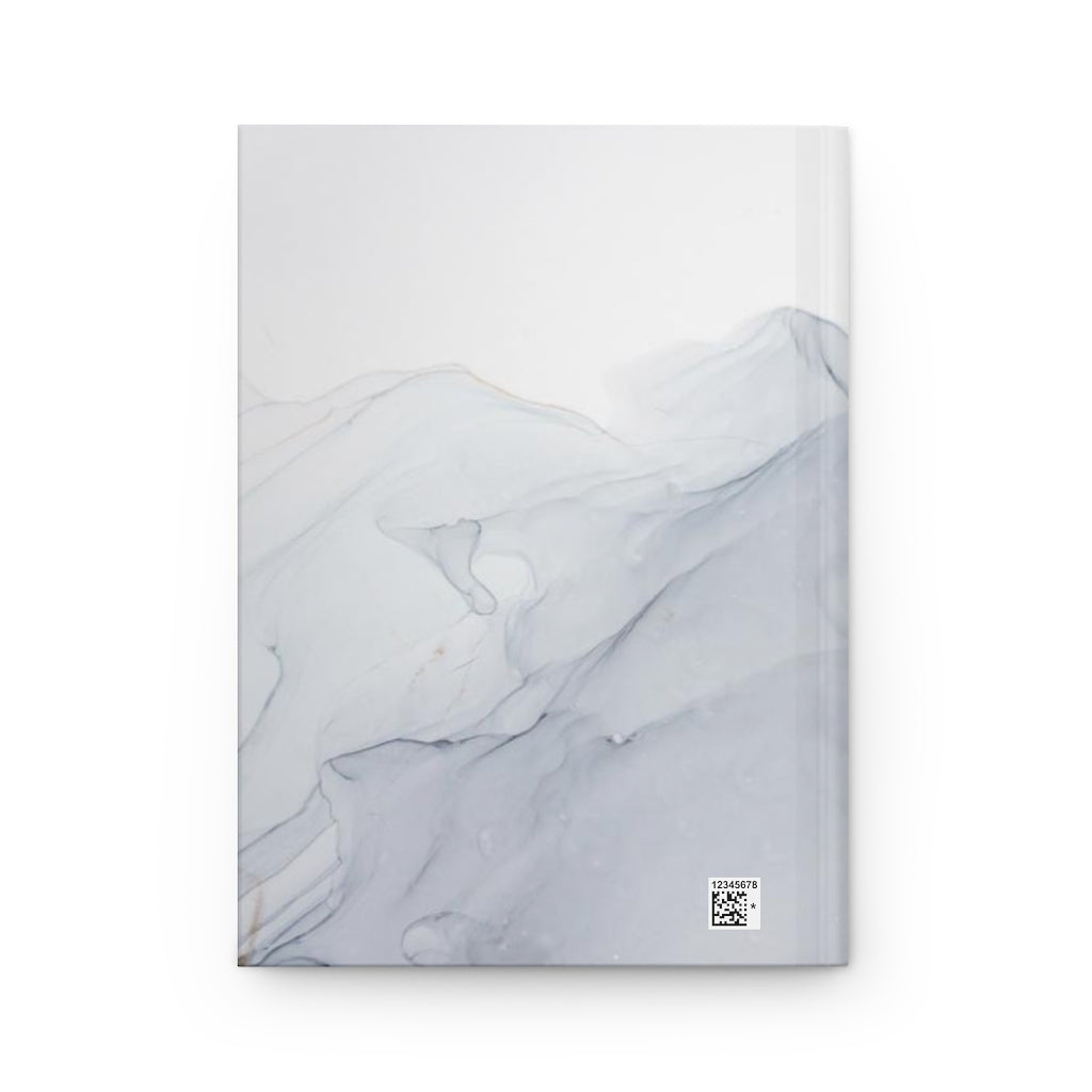 Grey Watercolor Hardcover Journal Matte