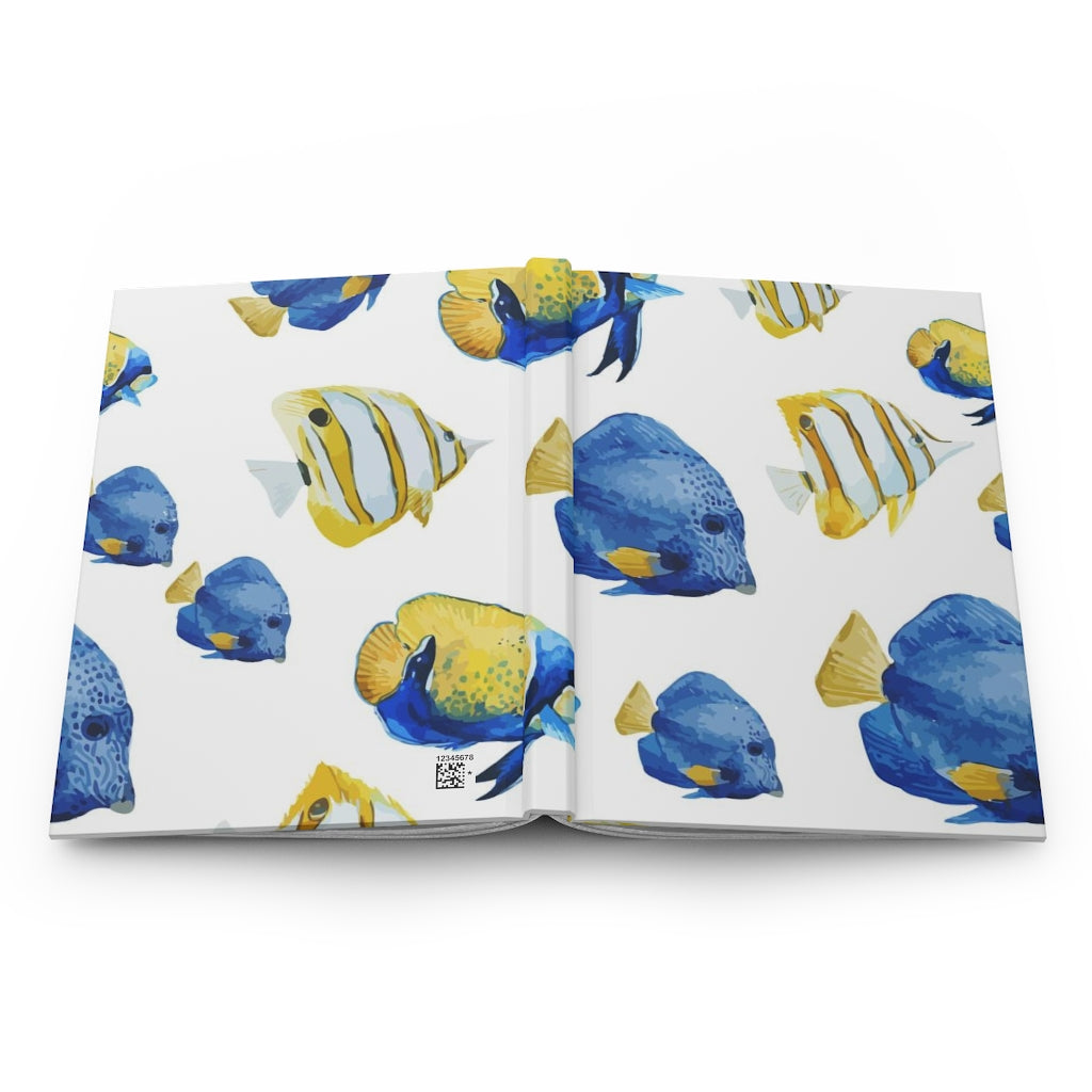 Fish Notebook Hardcover Journal Matte