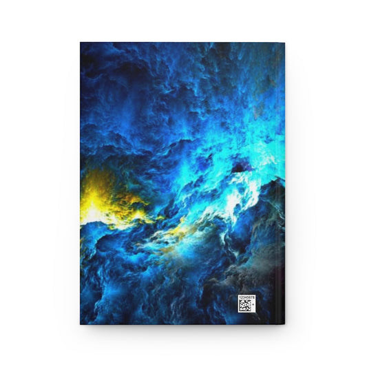 Space Nebula Notebook Hardcover Journal Matte