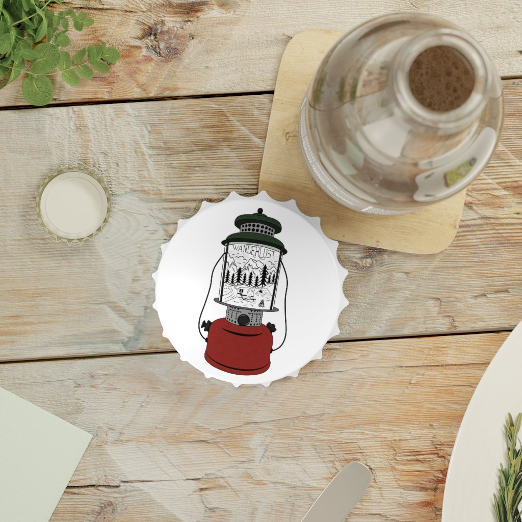 Wanderlust Lamp Bottle Opener