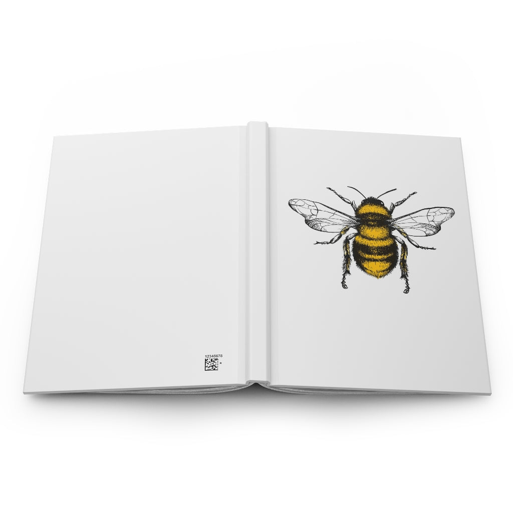 Bee Notebook Hardcover Journal Matte