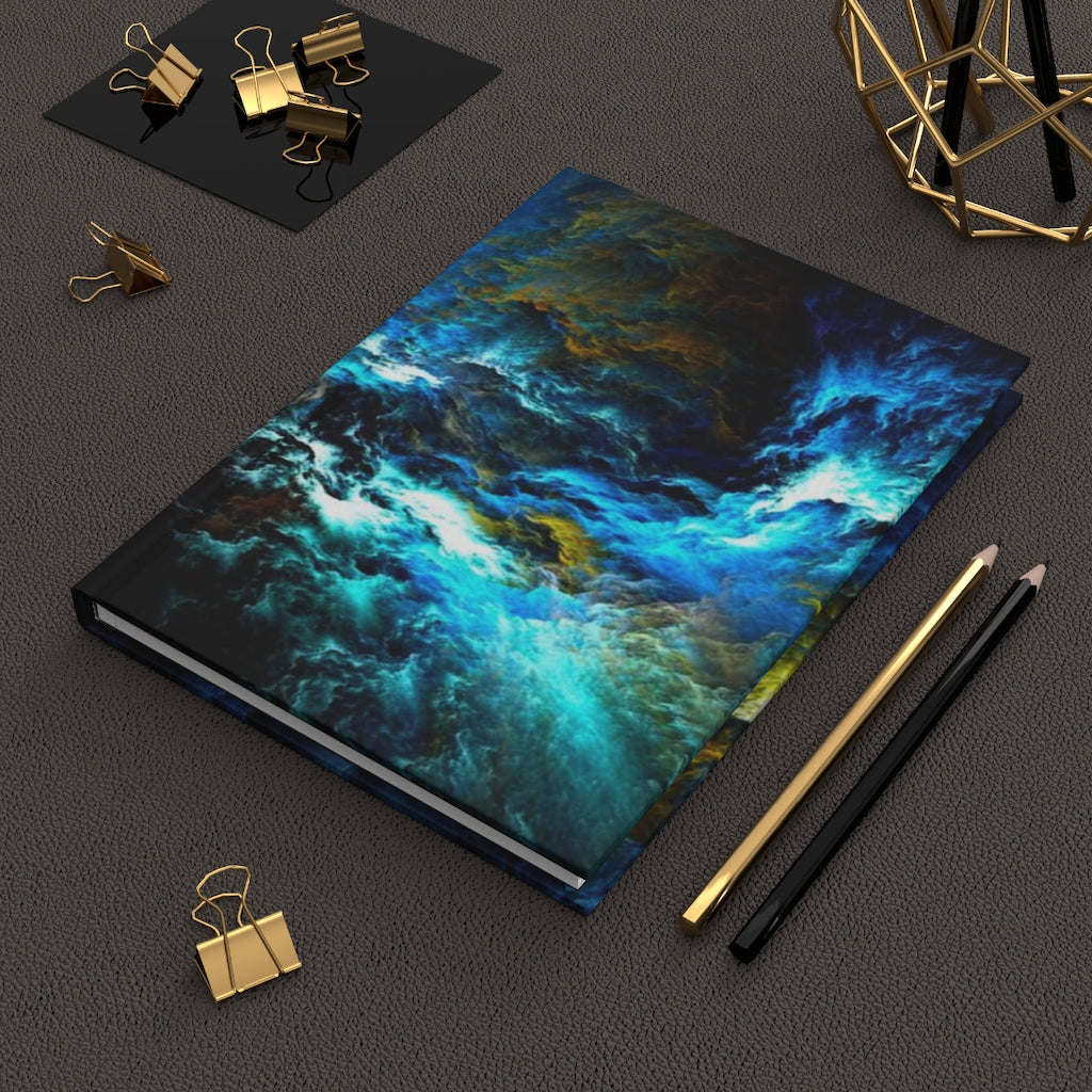 Space Nebula Notebook Hardcover Journal Matte