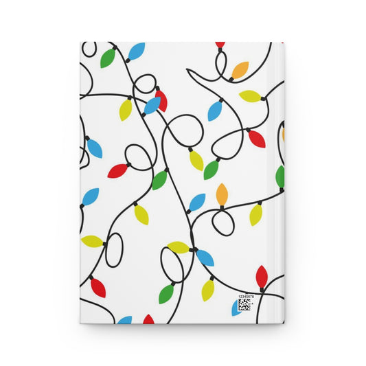 Christmas Lights Hardcover Journal Matte