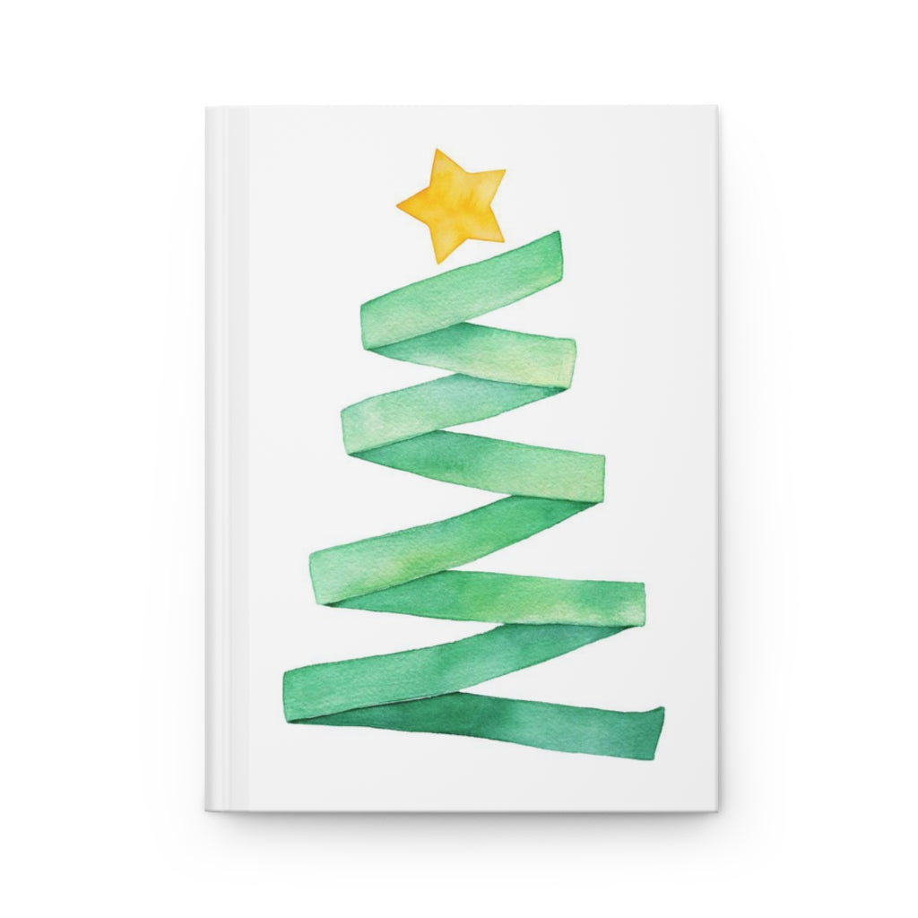 Christmas Tree Hardcover Journal Matte