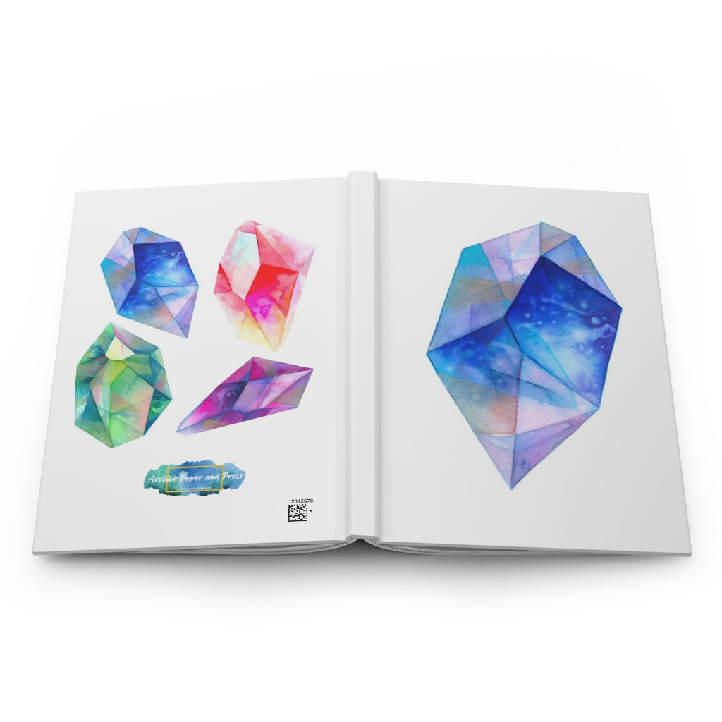 Gemstone Notebook Hardcover Journal Matte