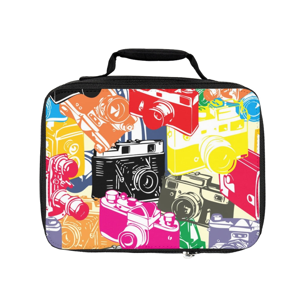 Retro Camera Lunch Bag