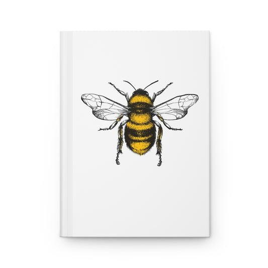 Bee Notebook Hardcover Journal Matte