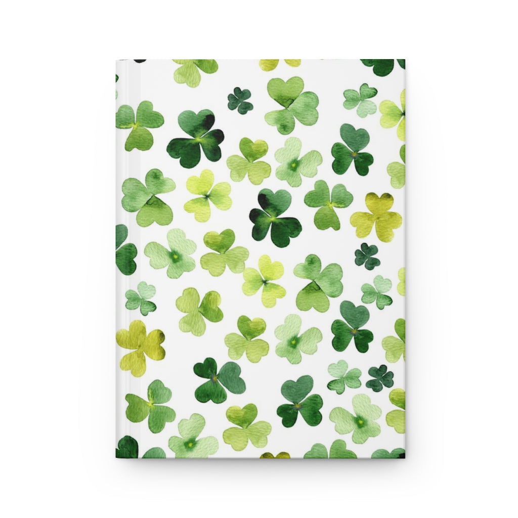 Lucky Shamrock Hardcover Journal Matte