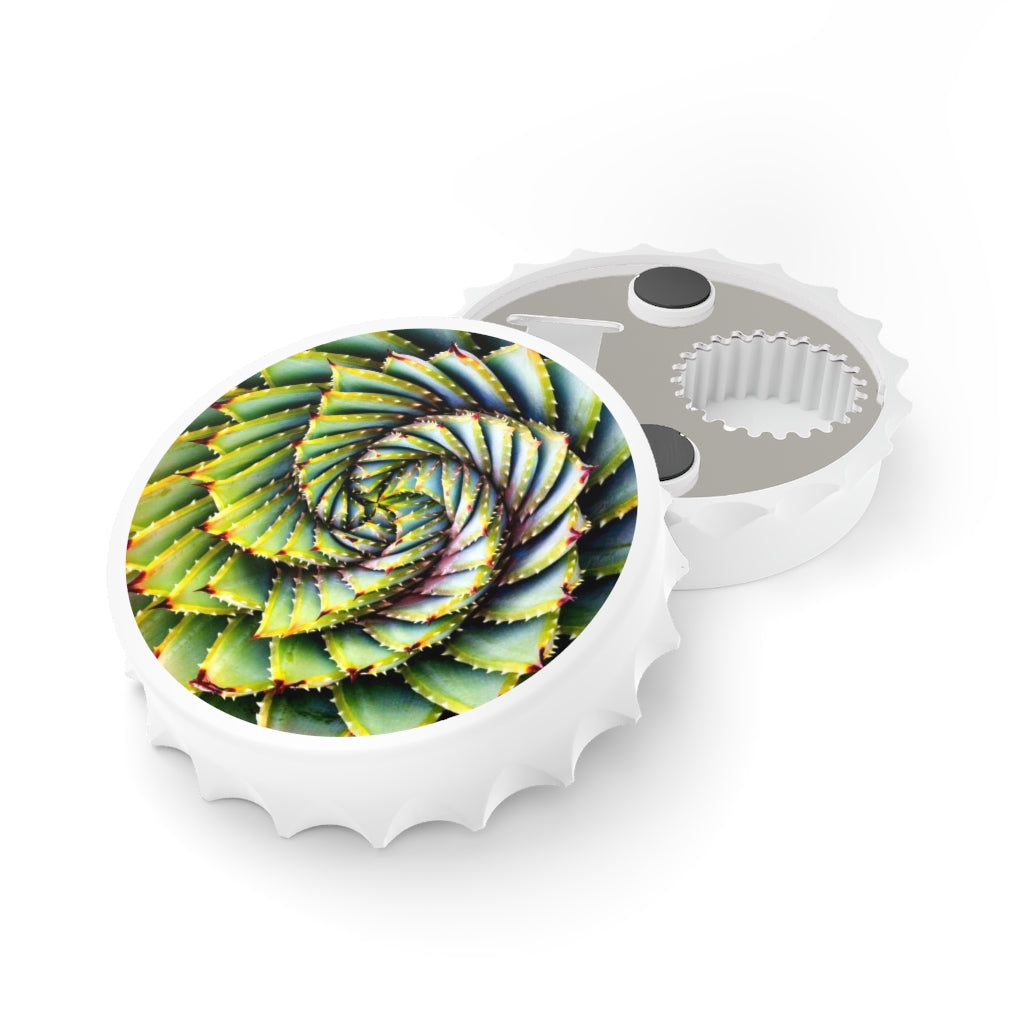 Succulent Spiral Bottle Opener