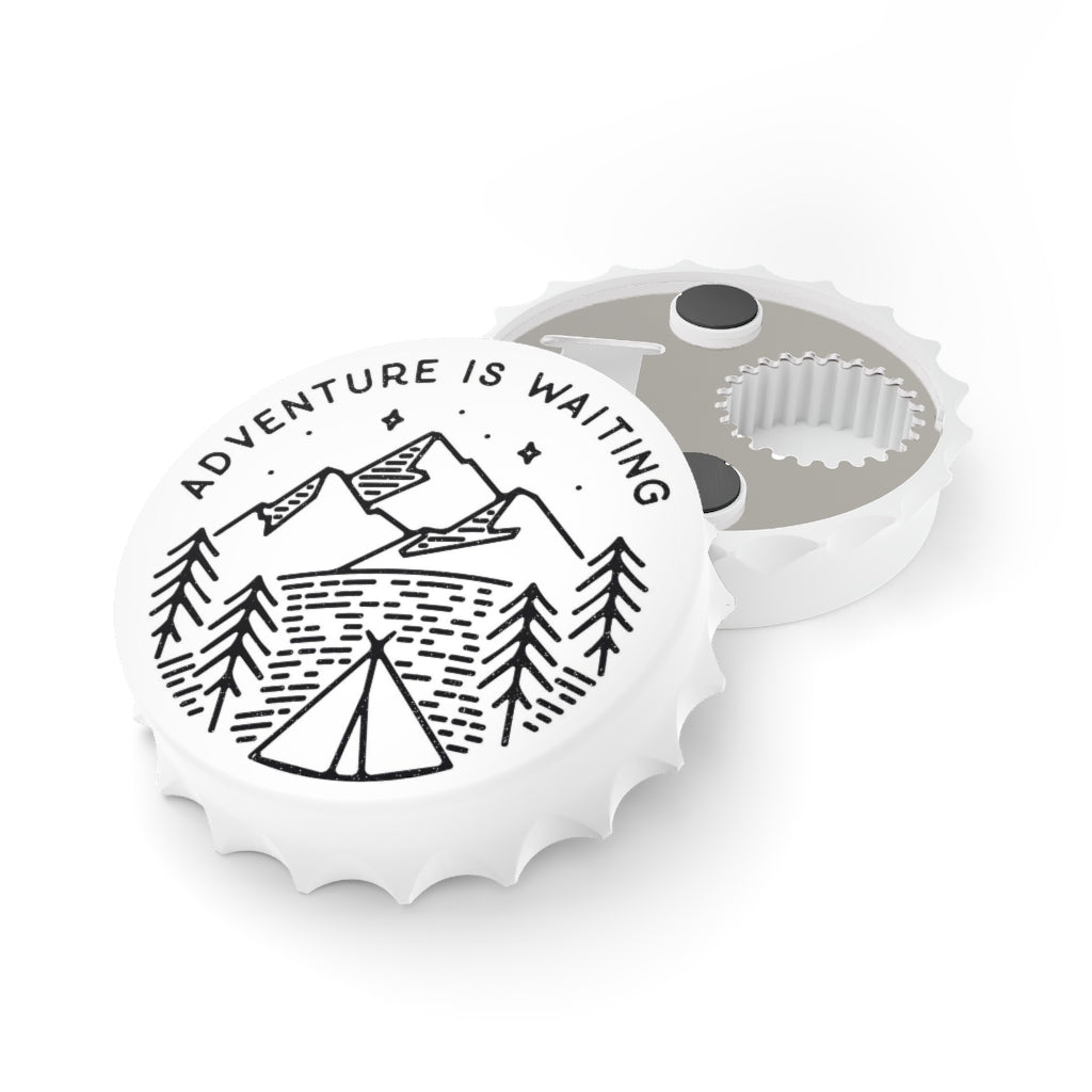 Adventure is Waiting Bottle Opener