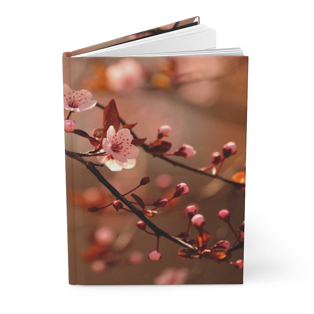 Cherry Blossom Notebook Hardcover Journal Matte