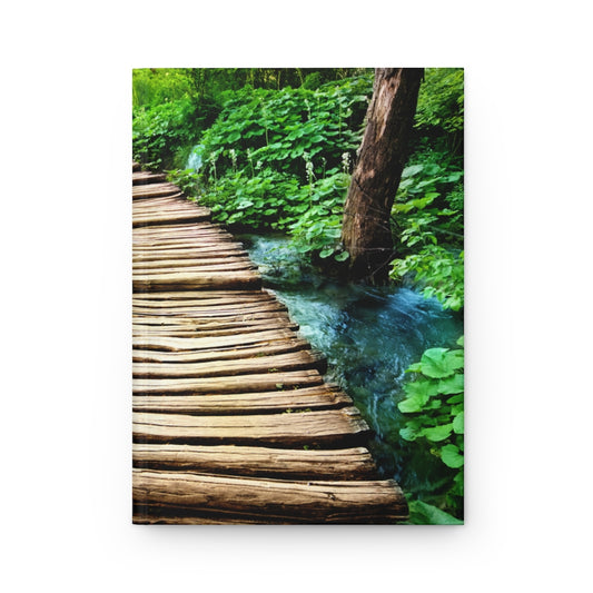 Nature Hiking Notebook Hardcover Journal Matte