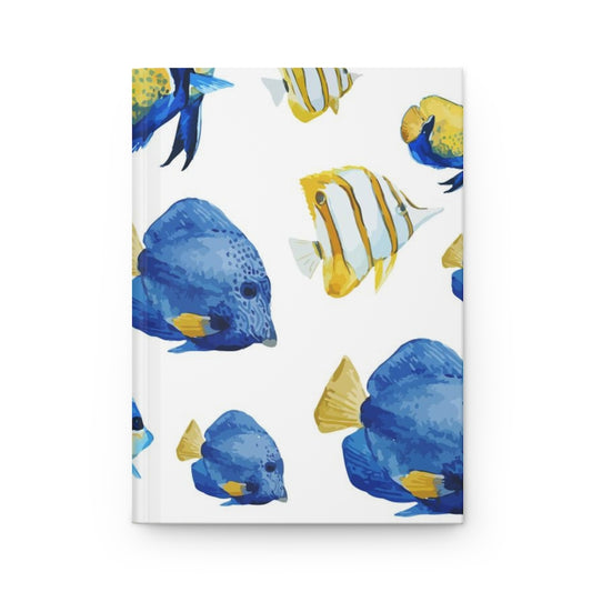 Fish Notebook Hardcover Journal Matte