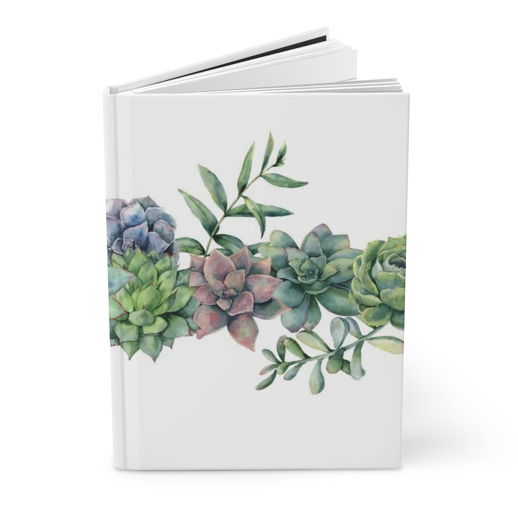 Succulent Hardcover Journal Matte