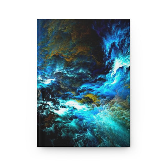 Space Nebula Notebook Hardcover Journal Matte