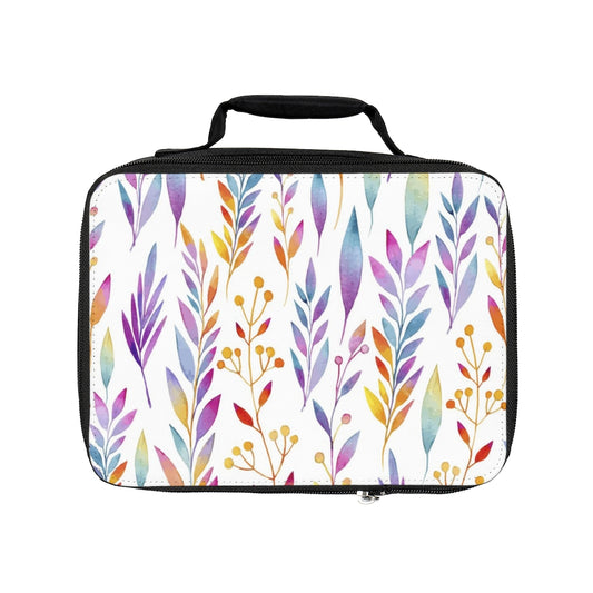 Watercolor Florals Lunch Bag