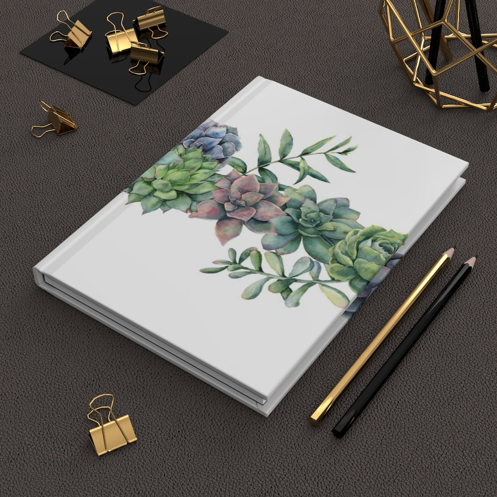 Succulent Hardcover Journal Matte