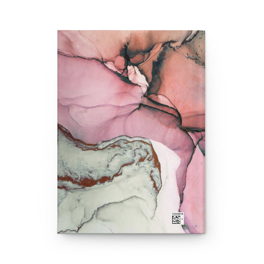 Red Watercolor Hardcover Journal Matte