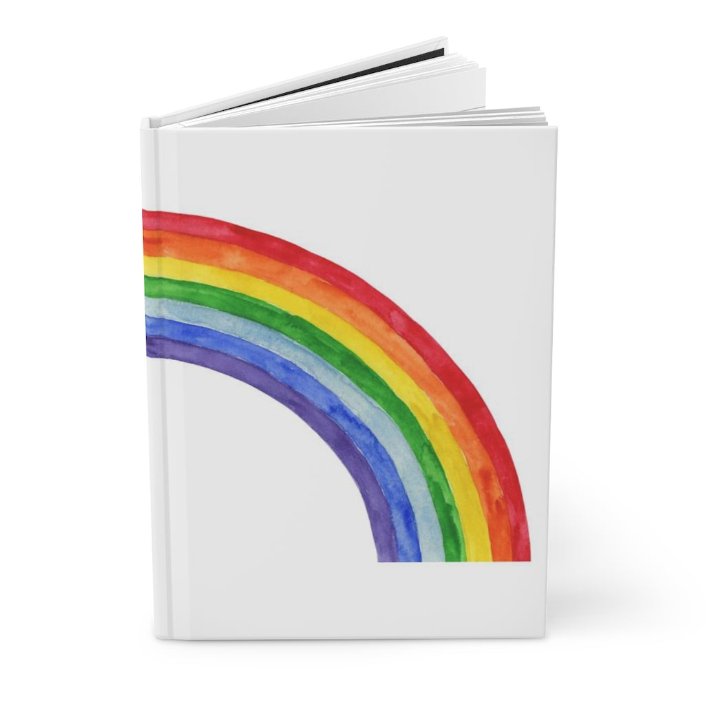 Rainbow Hardcover Journal Matte